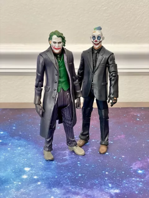 Mattel Movie Masters The Dark Knight Action Figure Lot Joker Gotham City Thug