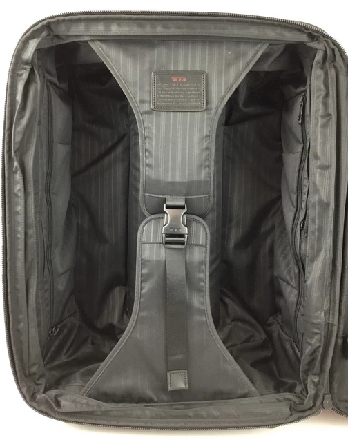 Tumi 20" Alpha Continental Expandable Wheeled Upright Carry-On Red Suitcase 12