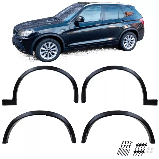 Kotflügel Radlauf Verbreiterungen Set passt für BMW X3 M F25 10-17