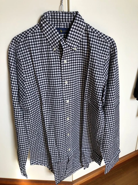 Camicia Ralph Lauren originale - quadri - Taglia S Regular - Manica lunga