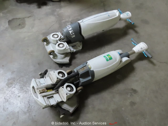 Lot of (2) Tennant I-MOP XL Walk-Behind Floor Scrubber Cleaner -Parts/Repair