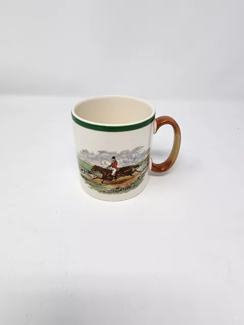 Spode England  TAKING THE LEAD Fox Hunt Coffee  / Tea Mug - New