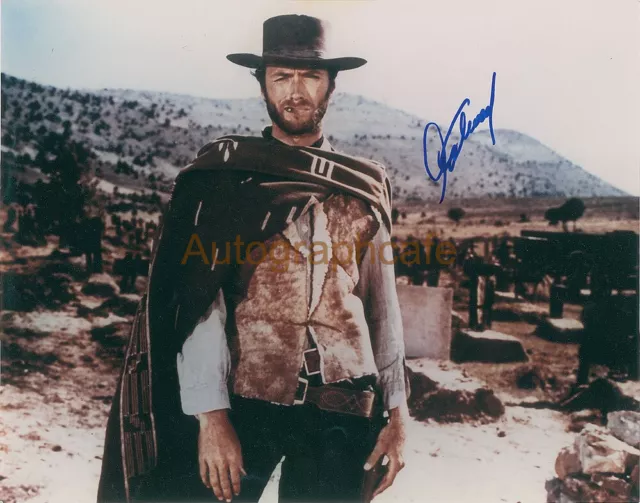 CLINT EASTWOOD 8 x 10 Inch Autographed Photo - High Quality Copy Of Original (a)