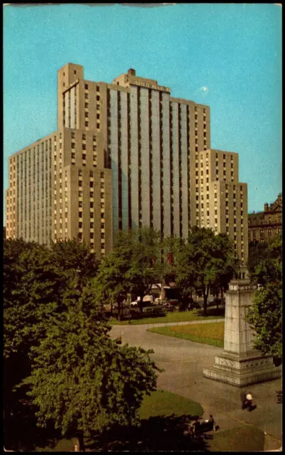 Postcard Montreal Quebec Canada Sheraton Laurentien Hotel c1960 C13