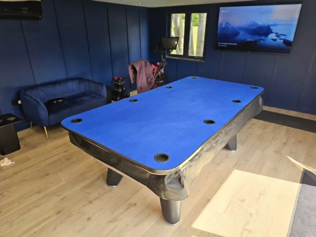 Hardwood Reversable 8 Player Poker Table. Pool Table Top Flip For Dining Table