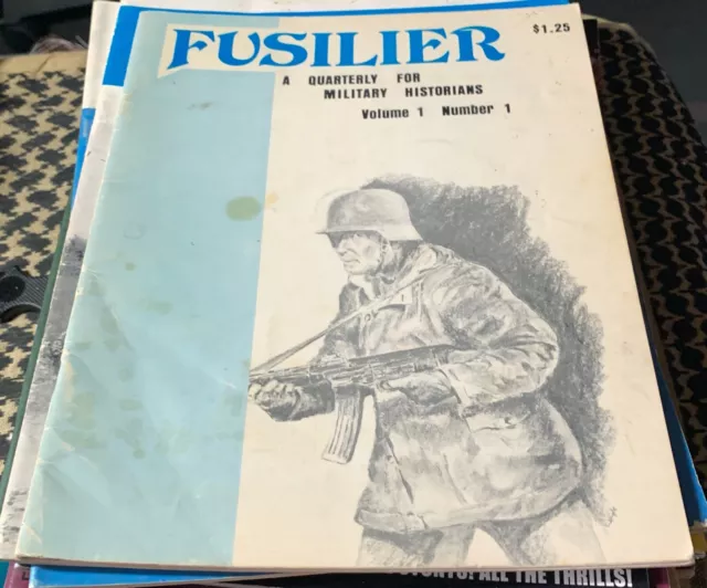 Fusilier Quarterly For Military Historians V1N1 Kar98K Zf1 Paybooks Skijager