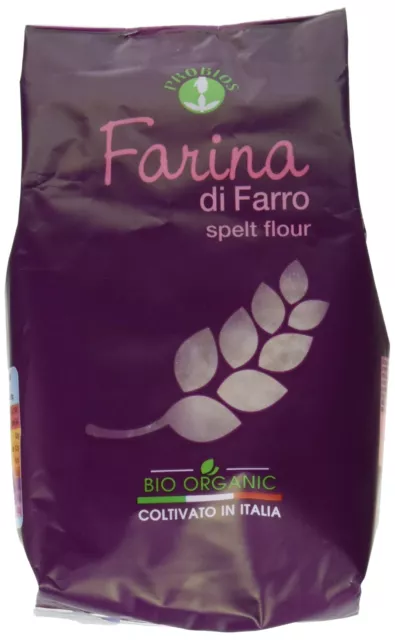 Farina Farro Probios Farina di Farro Bianco Biologico 6x 500g NUOVO MHD 08/05/2024