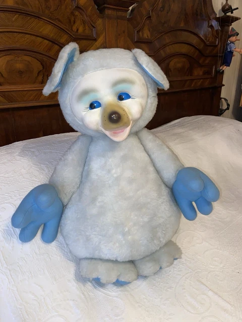 TOPO GIGIO TOPOGIGIO disney panno lenci pupazzo bambola sciatore vintage EUR 28,00 - FR