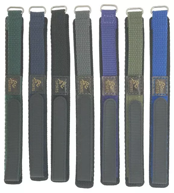 Wrap Around 14mm Nylon Children's Sports Colour Canvas Fabric Watch Straps