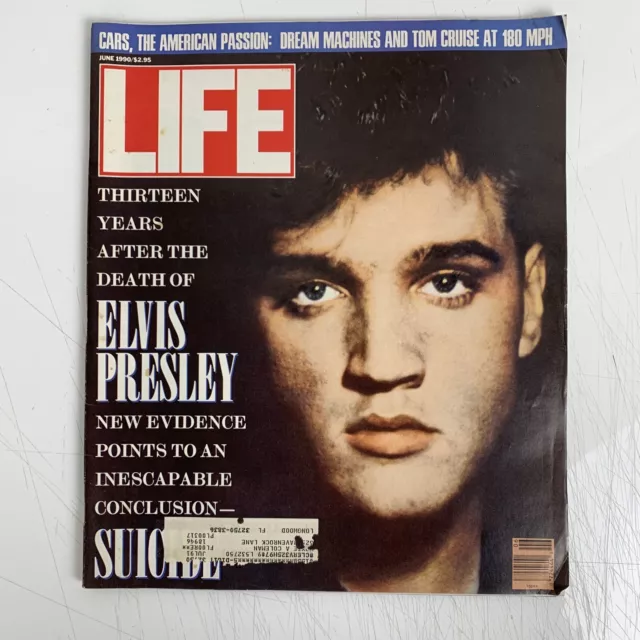 LIFE MAGAZINE JUNE 1990 13 Years After The Death of Elvis Presley 90s £