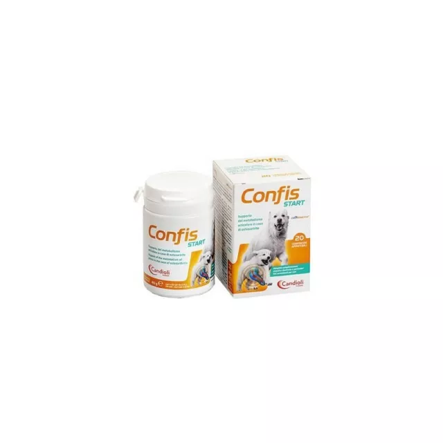 CANDIOLI Start Confis 20 tablets - dietary feed supplement for dogs