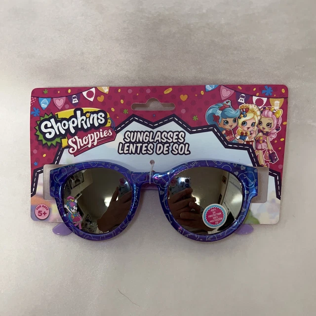 Shopkins Shoppies Girls Sunglasses 100% UVA Purple Frames