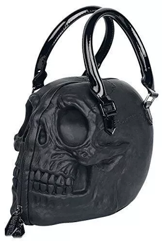 Kreepsville 666 Skull Black Purse Death Skull Skeleton Coffin Handbag Bag