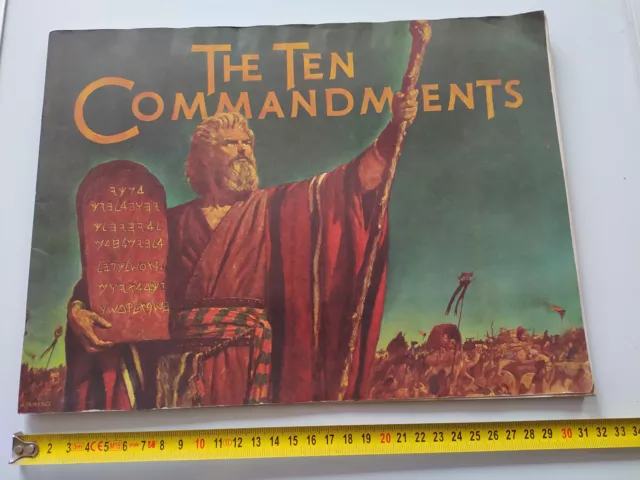 THE TEN COMMANDMENTS  Livret présentation Film les 10 commandements en Anglais