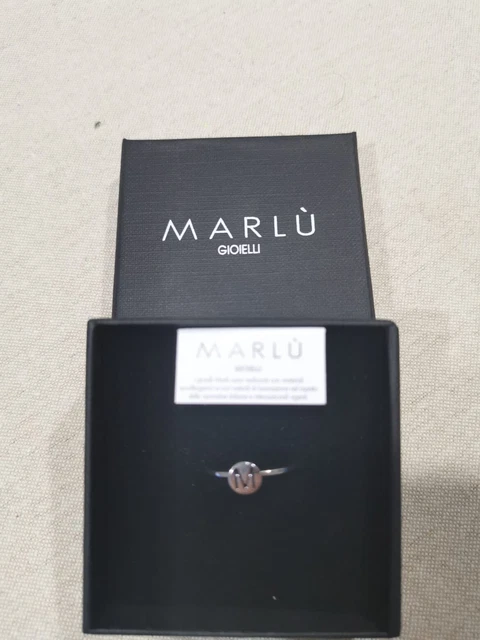 Anelli marlu on sale con lettera