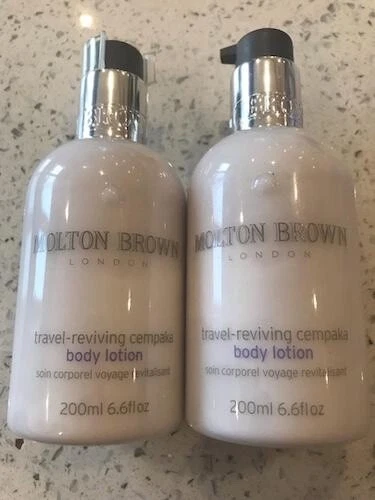 MOLTON BROWN TRAVEL-REVIVING CEMPAKA BODY LOTION 200ML x 2