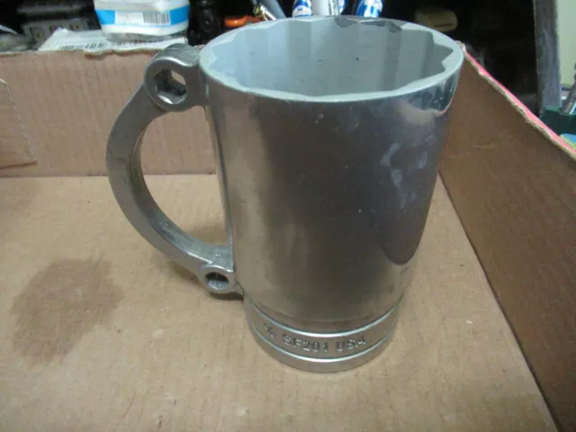 Snap-On Tools 5/8 SF201 Socket Beer Coffee Mug Stein