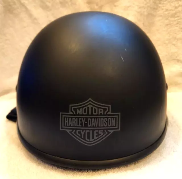 Harley Davidson Ventura Sun Shield X06 Half Helmet, black, medium