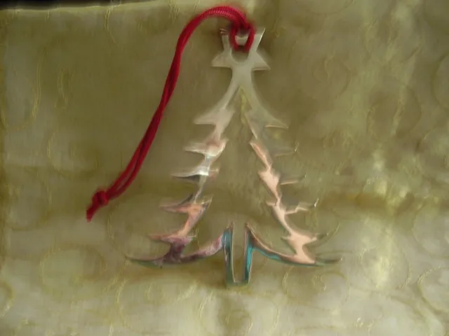 Brass Christmas Tree Outline ~ Xmas Decoration