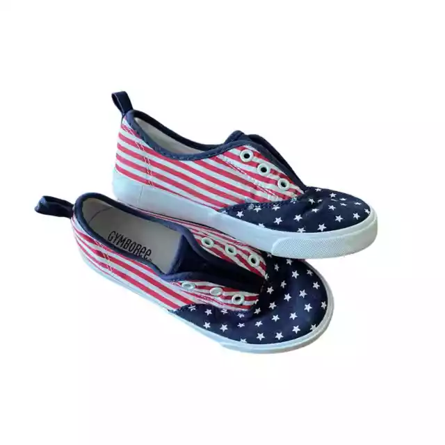 Gymboree Size 12 Stars And Stripes Sneakers