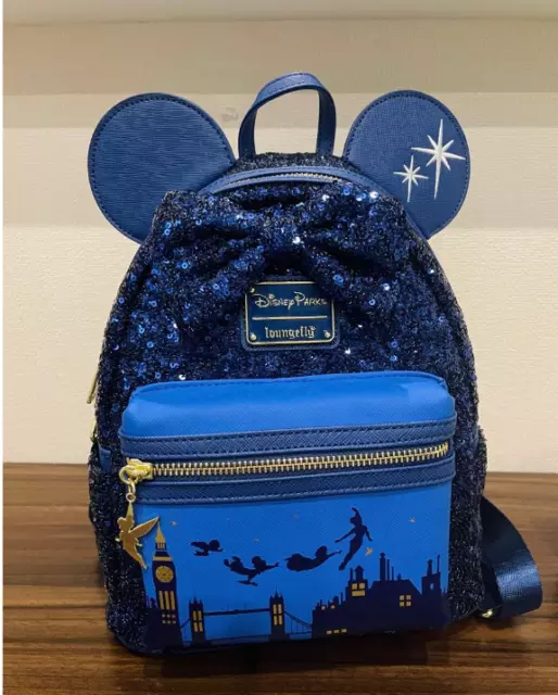 Minnie Mouse Main Attraction Loungefly Backpack Peter Pan Disney Parks:JP
