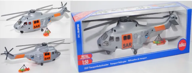 Siku Super 2527 SAR (Search and Rescue) Transporthubschrauber, ca. 1:50