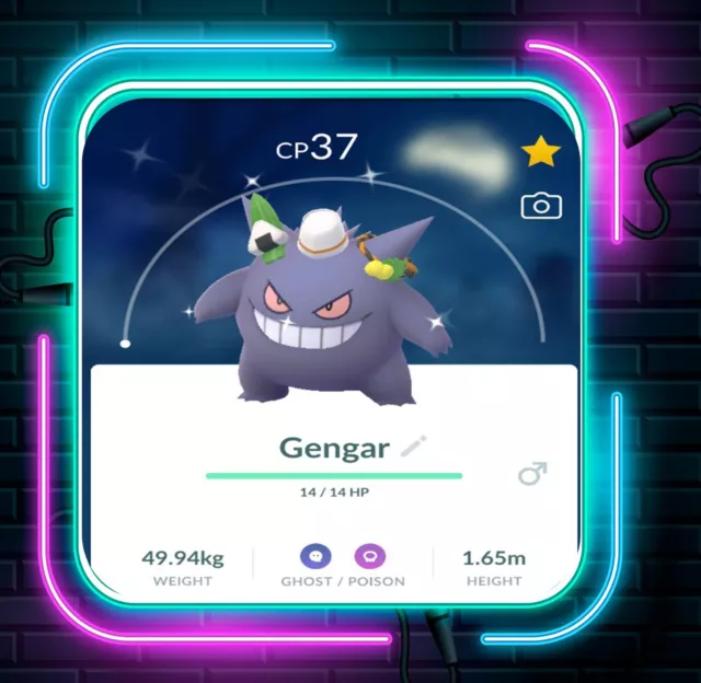Shiny Spooky Hat Gengar : r/TheSilphRoad