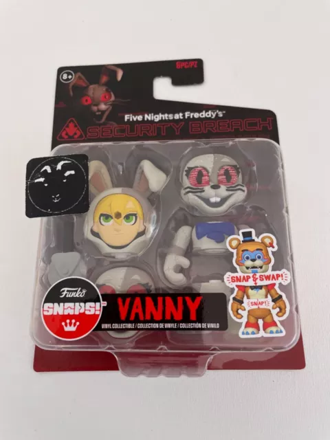 Funko Five Nights at Freddy's: Security Breach Roxanne Wolf Snap  Mini-Figure - *PREORDER*