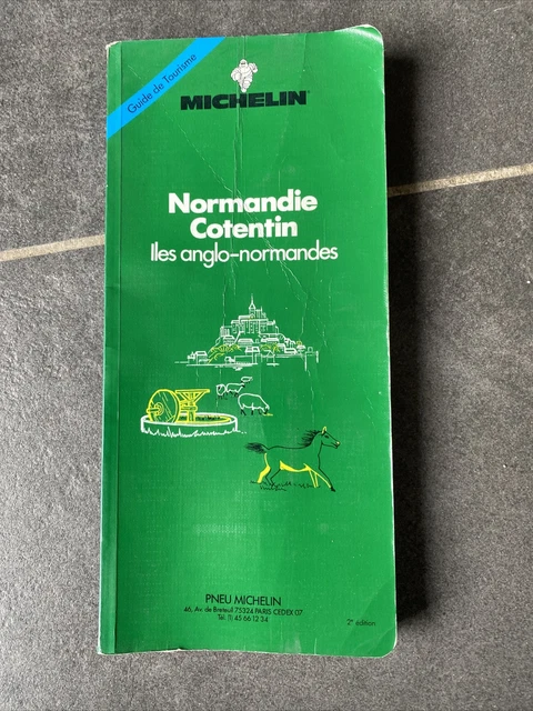 GUIDE VERT MICHELIN Normandie 1991 EUR 10,00 - PicClick FR