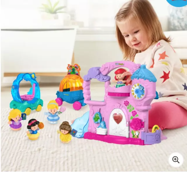 Fisher-Price Little People Disney Prinzessin Play & Go Castle Geschenkset exklusiv