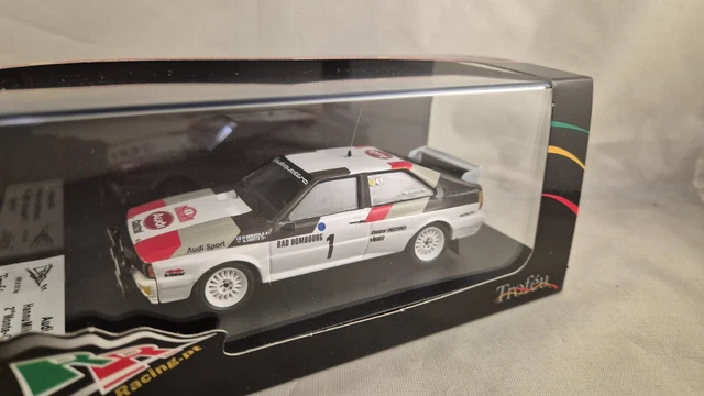 Trofeu RRuk95 - Audi Quattro 4th Manx 85 No.2 Demuth/Radaelli - 1/43 - Résine
