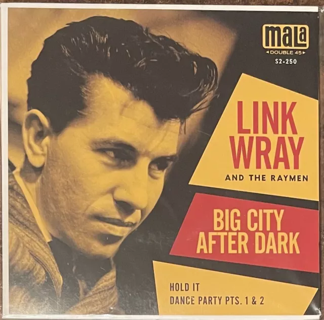 LINK WRAY & RAYMEN 'Big City After Dark 2 x 7" RSD 2012 dance party bunker hill