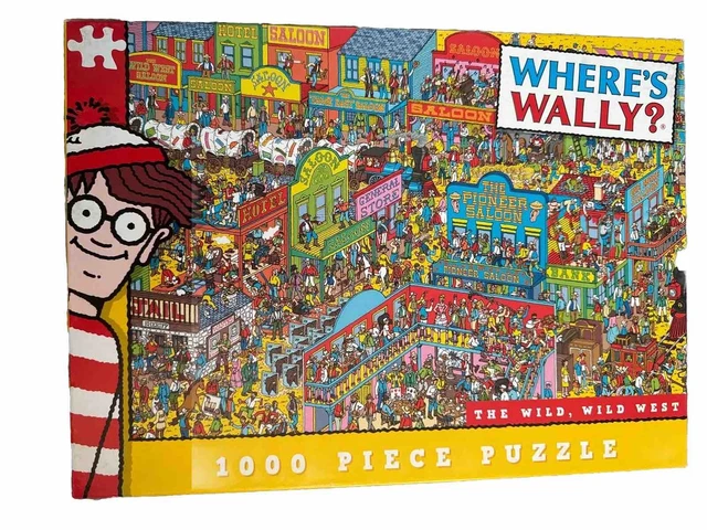 Puzzle Wild West – 1000 Pièces – Où Est Charlie ? – Paul Lamond – Pour Adultes Et Enfants Dès 12 Ans – 480 X 680 Mm