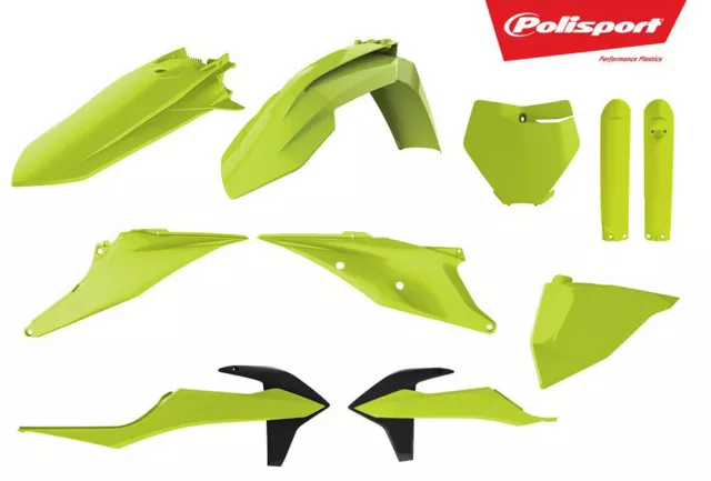 Polisport Plastic Kit Set Flo Yellow Replacement NEW KTM SX SXF XC XCF 19-22
