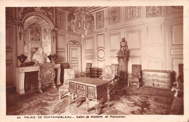 77-Fontainebleau Le Palais Salon De Madame De Maintenon-N�T2584-E/0217