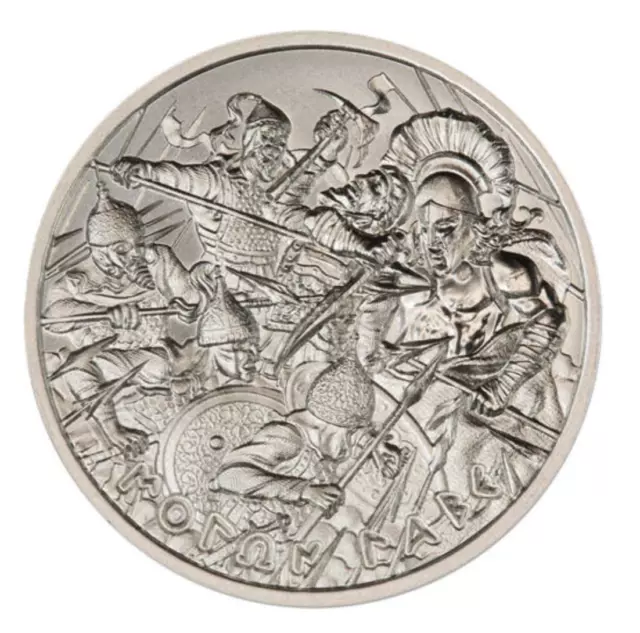 2023 - 1 oz Molon Labe Silver Round Type VIII - 8 .999 FINE SILVER BU - IN STOCK