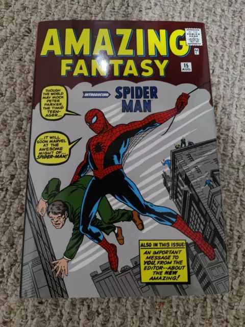 LIGHTLY USED The Amazing Spider-Man Omnibus Vol. 1 by Stan Lee (2019, Hardcover)