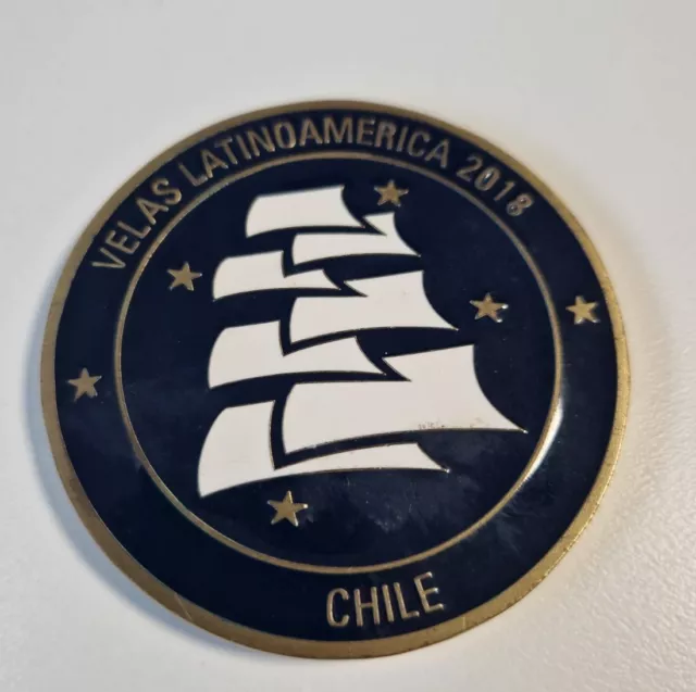 Chilean Navy Armada De Chile 200 Anos Bicentenario Challenge Medal