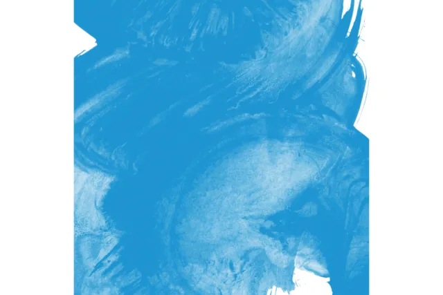 Tubo Daler Rowney Designer Gouache azul brillante (B) 15 ml