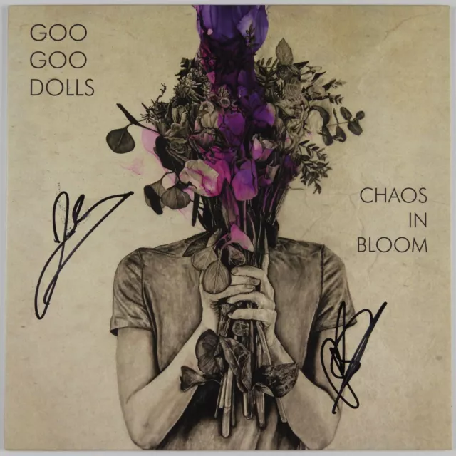 The Goo Goo Dolls JSA Fully Signed Autograph Album Chaos In Bloom