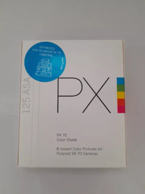 Polaroid PX 70 Color Shade Instant film for Polaroid SX 70 cameras