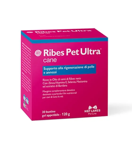 Ribes Pet Ultra bustine gel appetibile 30 cane dermatiti irritazione