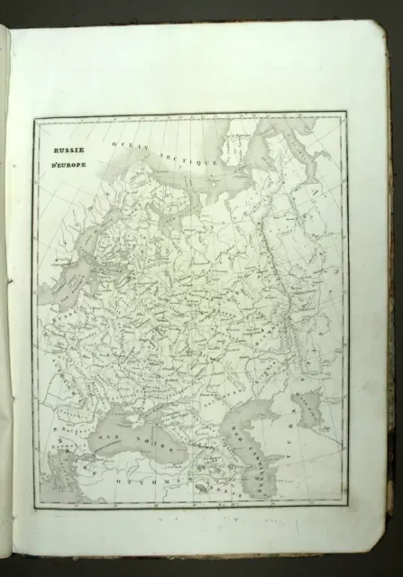 Atlas Of Cards Geographic Old The 19eme Century Antic Old Map 19 Century 3