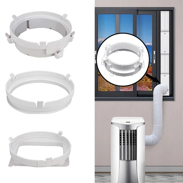 Connecteur d'interface de tuyau d'échappement pratique pour climatiseurs portab