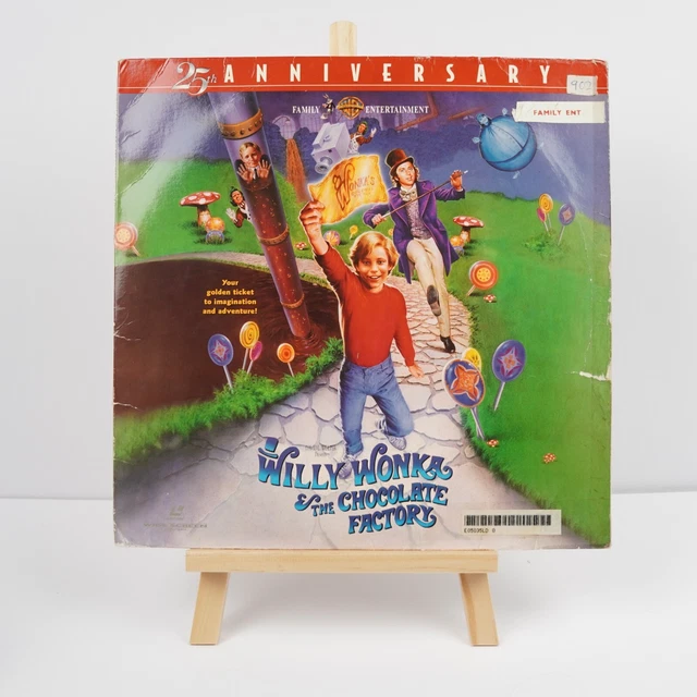 LASERDISC MOVIE WILLA Wonka & The Chocolate Factory Laser Disc 1996 Release EUR 28,87 PicClick FR