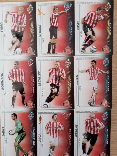 Sunderland FC Shoot Out Karten