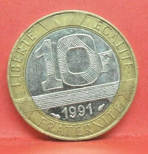 10 francs Génie de la Bastille 1991 - TTB - ancienne monnaie France - N53719