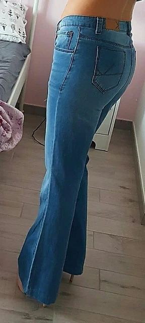 Jeans Cargo Jeans Donna Zuiki PANTALONI DONNA JEANS Palazzo