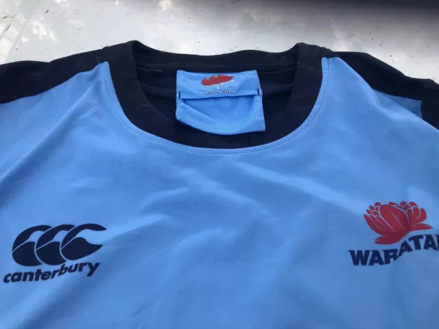 Nsw Waratahs Shirt Player Worn Issue Jersey Wallabies Kangaroos Qld Origin GPS