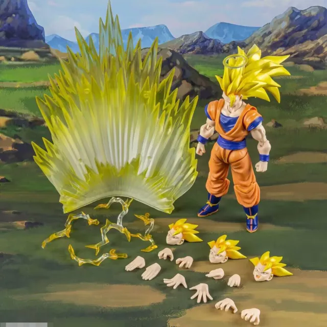 New Demoniacal Fit Dragon Ball Super Saiyan 2 Son Goku 6 Action figure  Toys